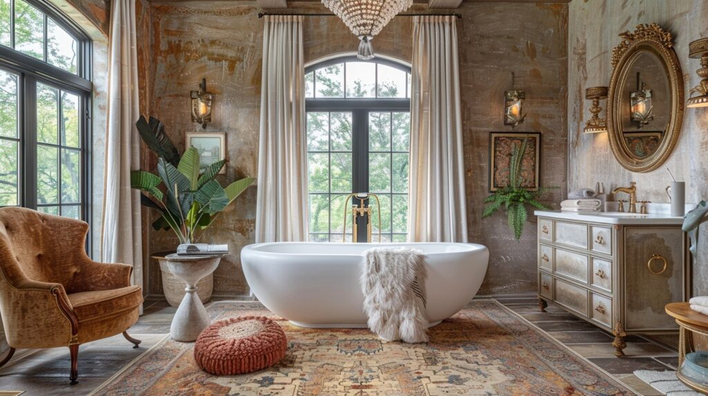29 Boho Bathroom Ideas for a Chic and Relaxing Space 10 Boho Bathroom Ideas