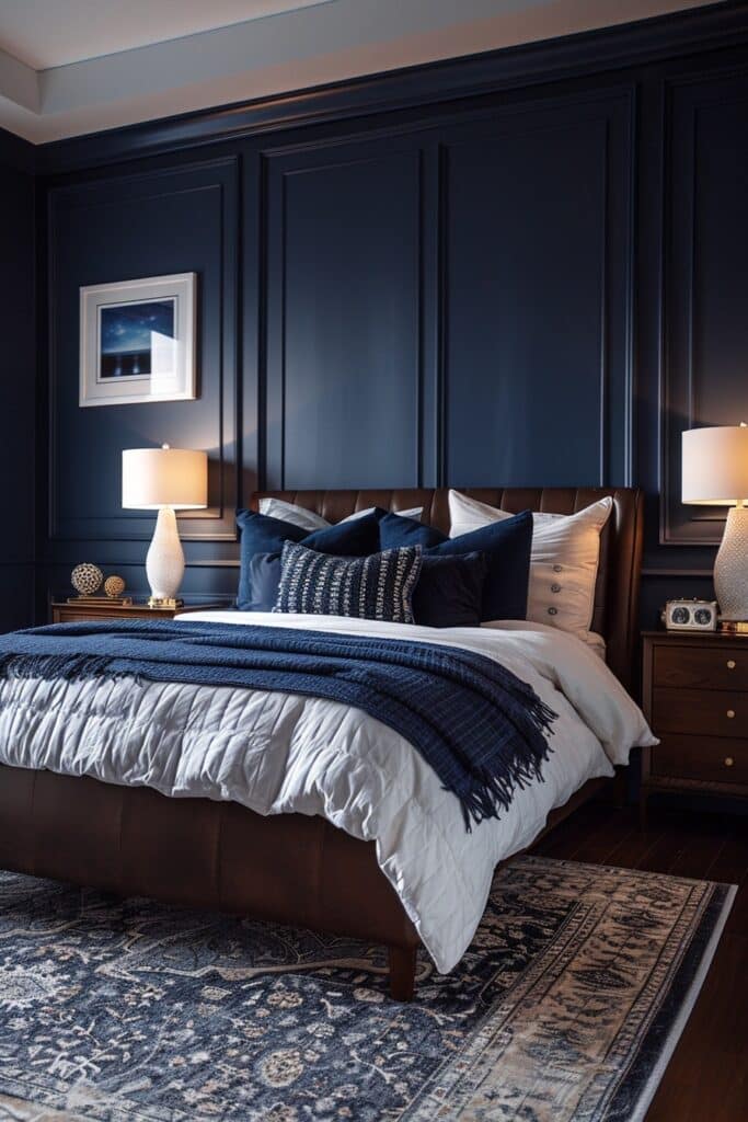 29 Dark Modern Bedroom Ideas for a Sleek and Sophisticated Sleep Space 28 Modern Midnight