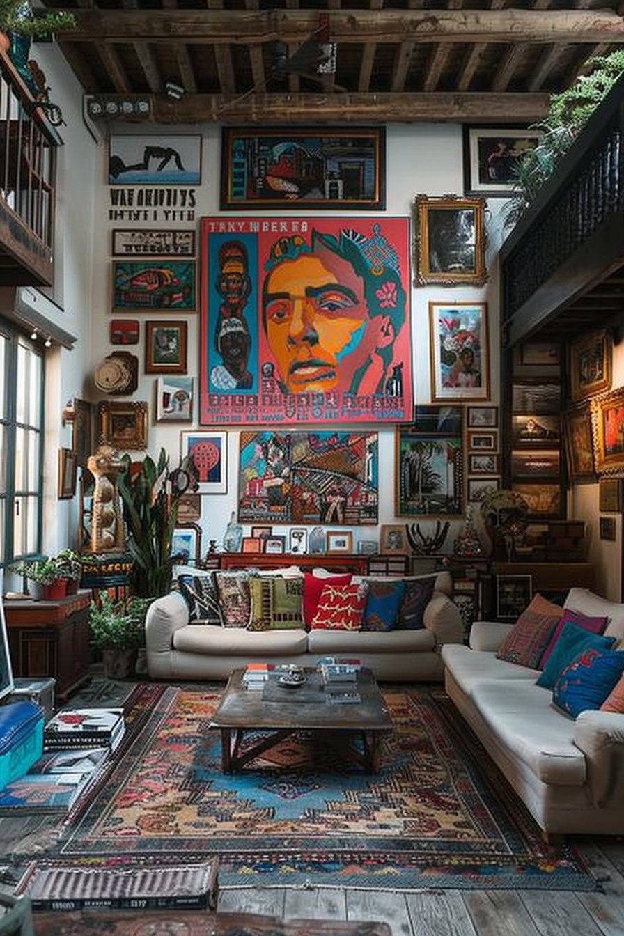 Snapshot of Artistic Urban Living