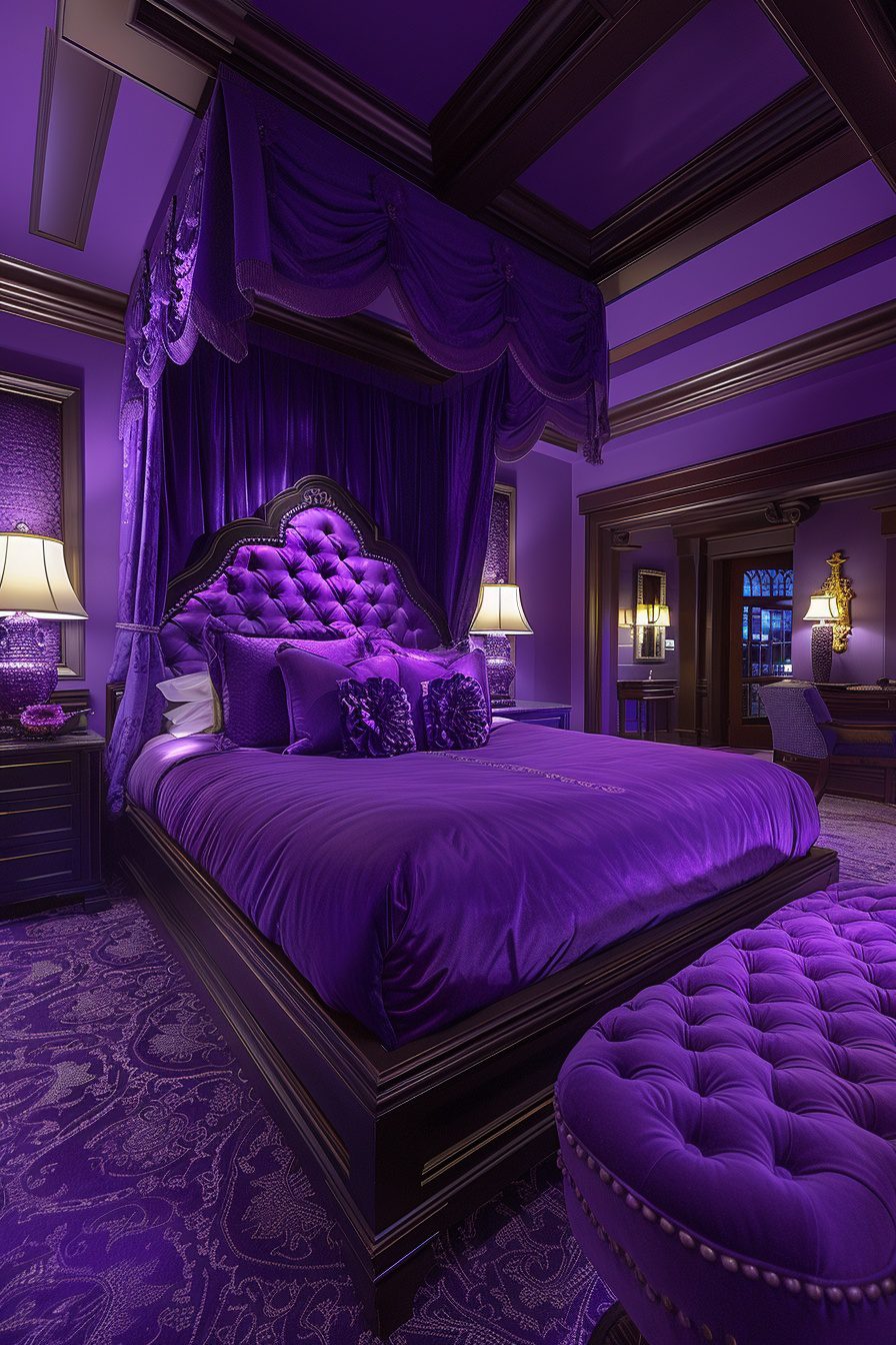29 Purple Bedroom Ideas For A Cozy And Elegant Vibe