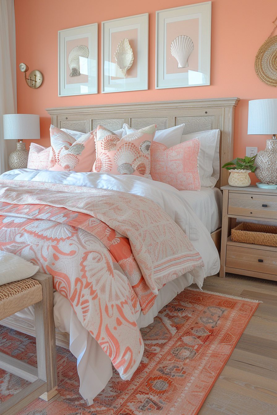 Coral Pink Room Decor: 2024's Most Inviting & Warm Color Trend