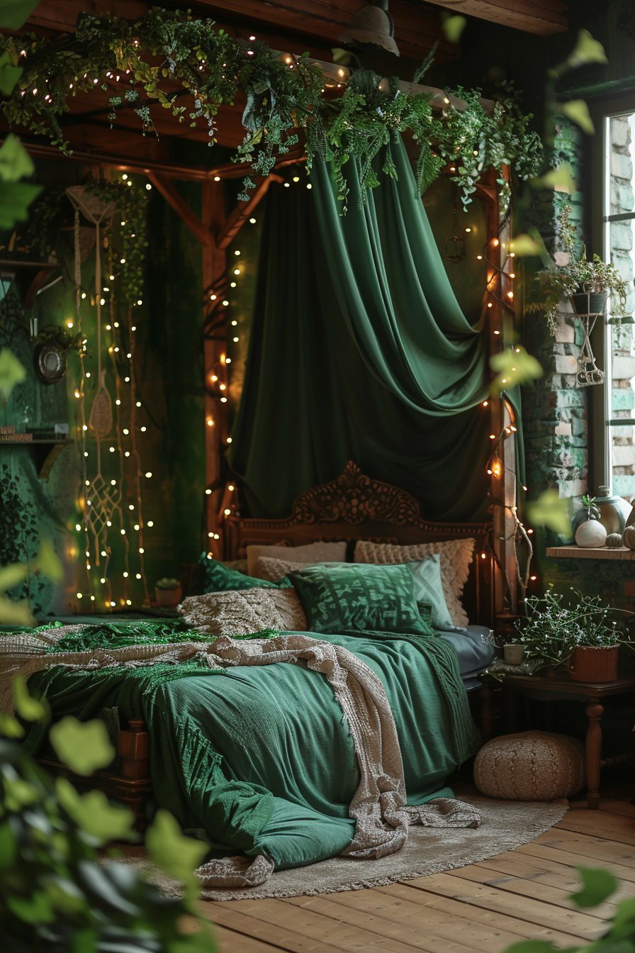 29 Dark Green Bedroom Ideas For A Cozy And Elegant Atmosphere
