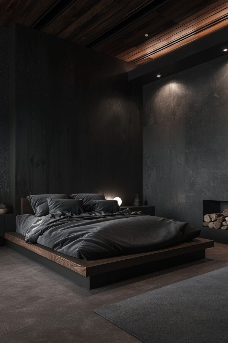 29 Dark Bedroom Aesthetic Ideas For Serenity