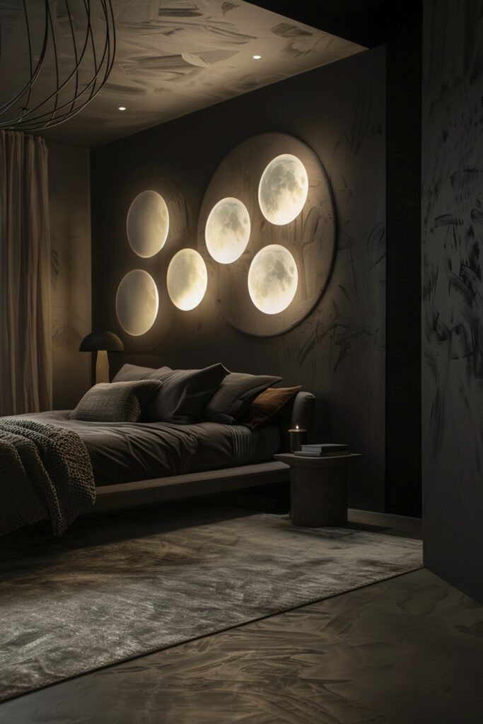 29 Dark Bedroom Aesthetic Ideas for Serenity 13 Eclipse Ambient Lighting