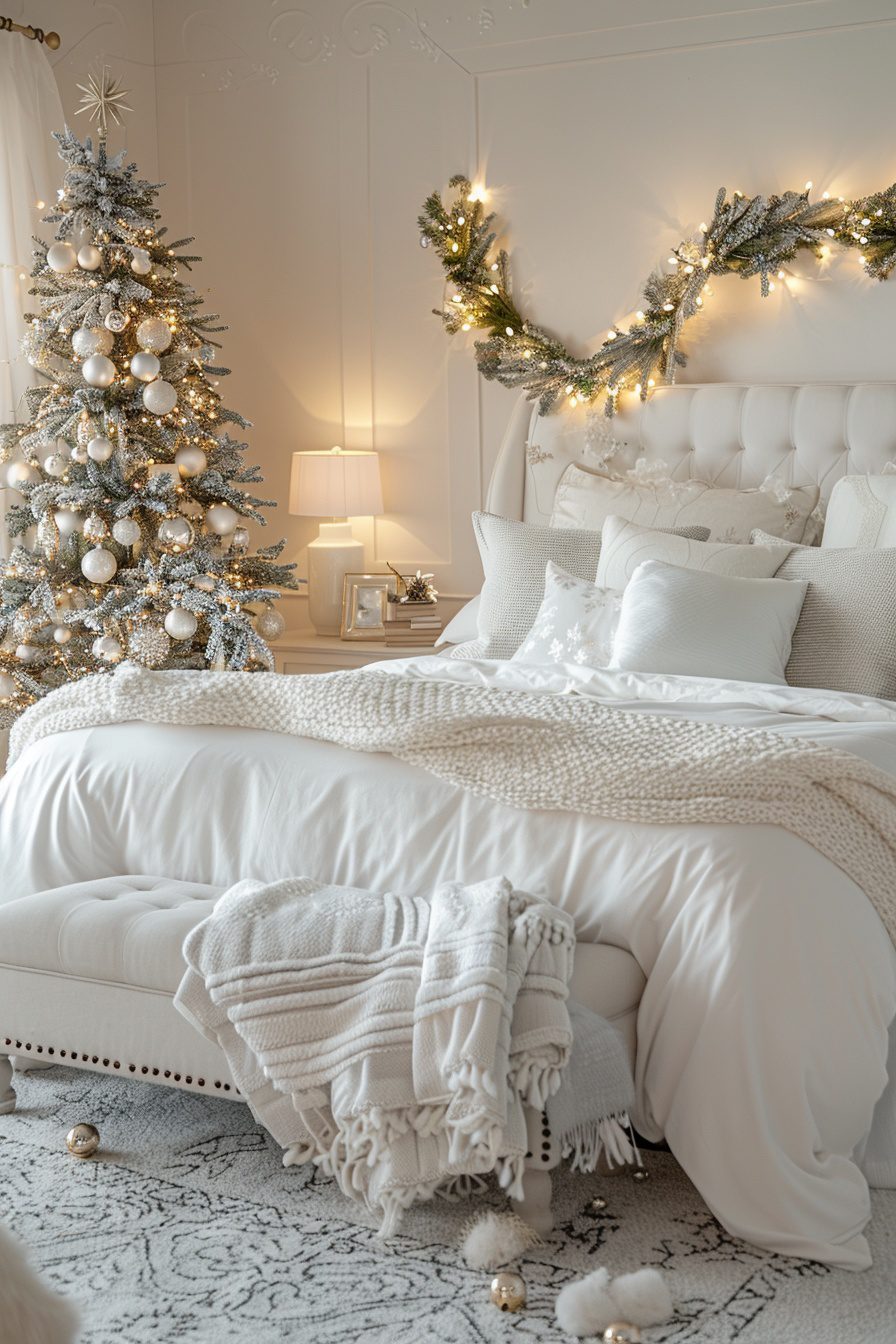 29 White Bedroom Ideas For A Clean And Fresh Aesthetic