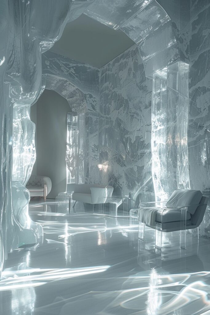 29 Dark Fantasy Bedroom Ideas for a Mystical Makeover 13 Ghostly Illusion Chamber