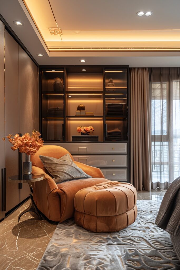 29 Glam Bedroom Decor Ideas for a Touch of Elegance 27 Glamorous Walk-in Closet Ideas
