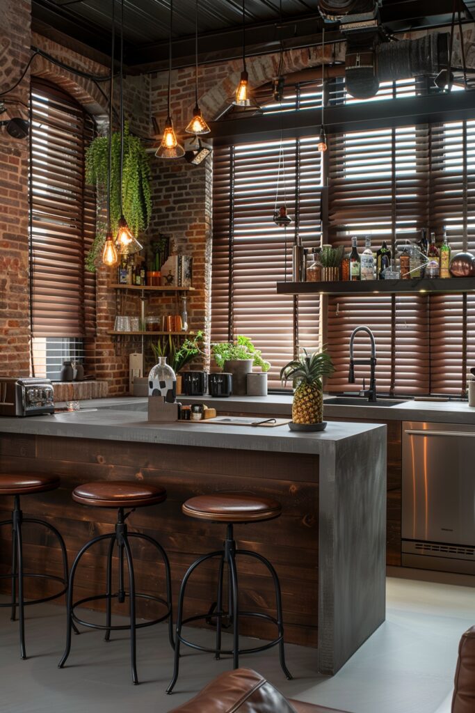29 Boho Kitchen Curtains for a Fresh Look 29 Metropolitan Faux Leather Blinds