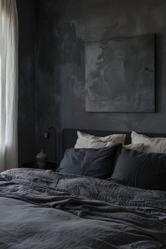 29 Dark Bedroom Aesthetic Ideas for Serenity 20 Noir Artistic Focus