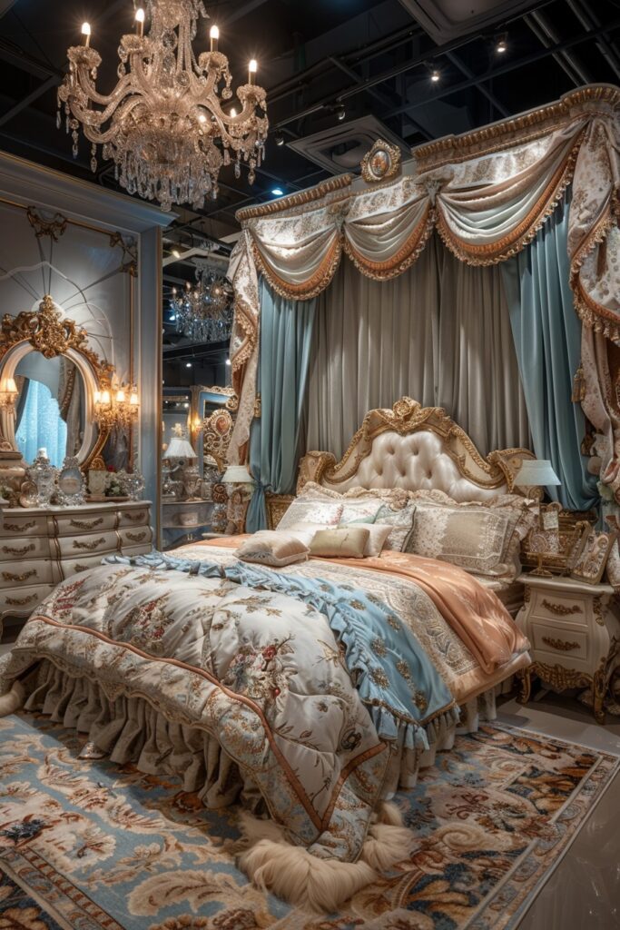 29 Glam Bedroom Decor Ideas for a Touch of Elegance 26 Opulent Bed Frames for Glamorous Bedrooms