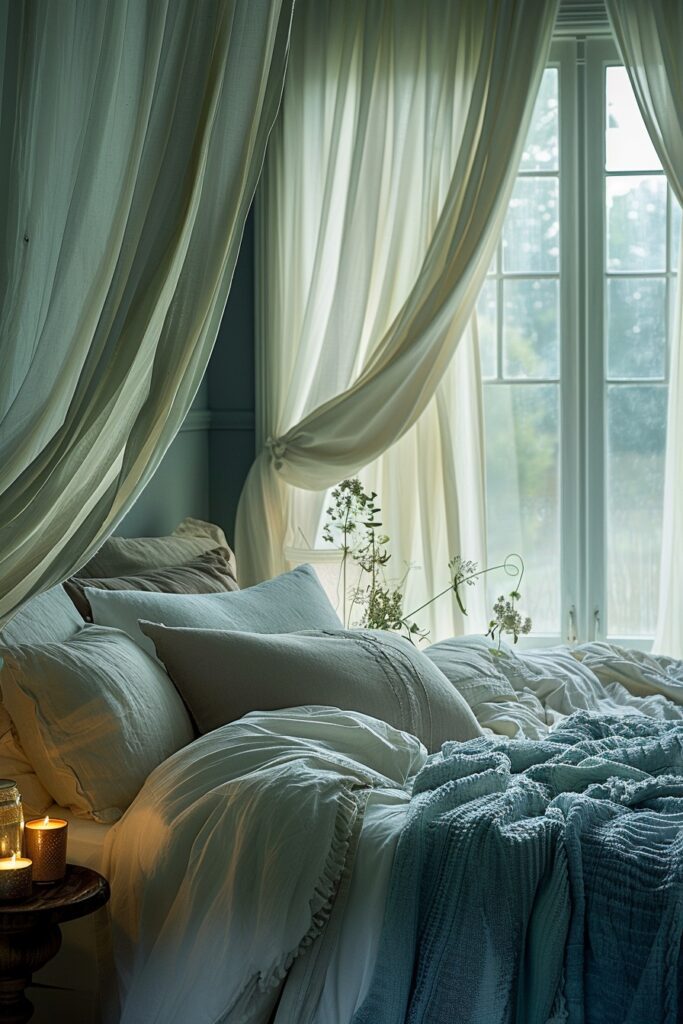 29 Dark Fantasy Bedroom Ideas for a Mystical Makeover 28 Secret Shade Nook