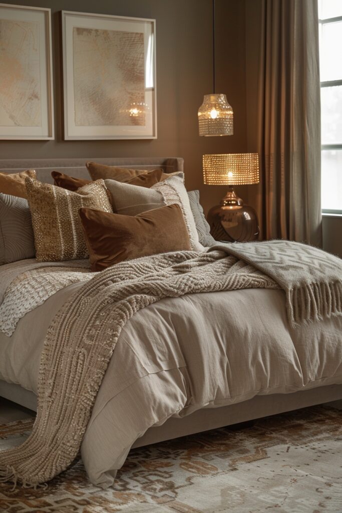 29 Dark Bedroom Aesthetic Ideas for Serenity 8 Smoky Quartz Serenity