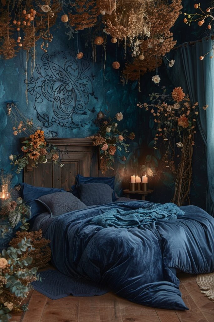 29 Goth Bedroom Ideas for a Bold and Unique Look 8 Sorceress' Sanctuary