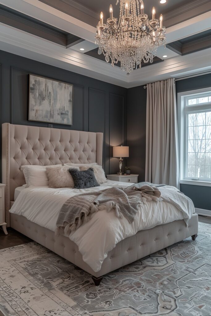 29 Glam Bedroom Decor Ideas for a Touch of Elegance 23 Statement Lighting for Glamorous Bedrooms