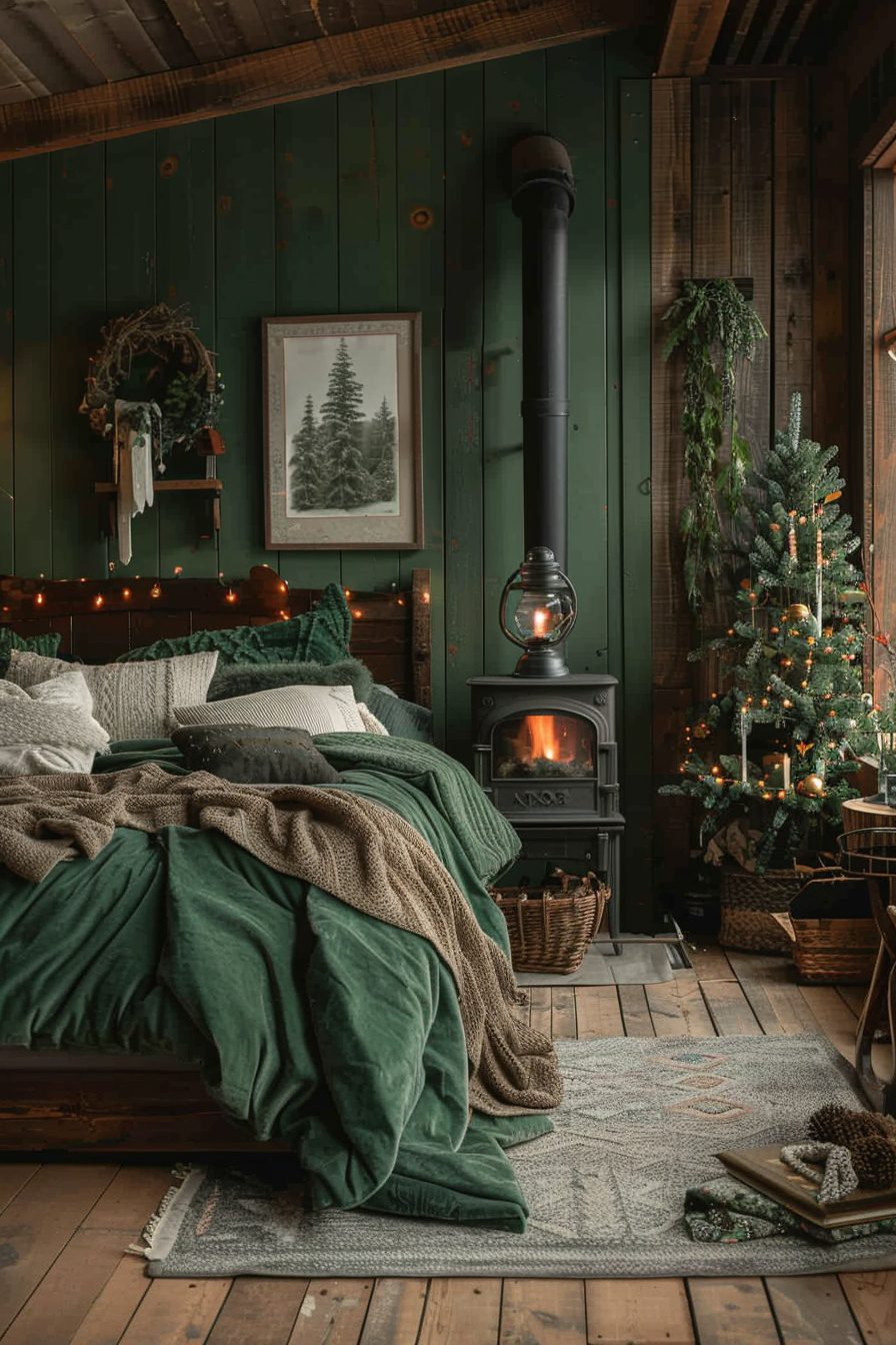 29 Dark Green Bedroom Ideas For A Cozy And Elegant Atmosphere