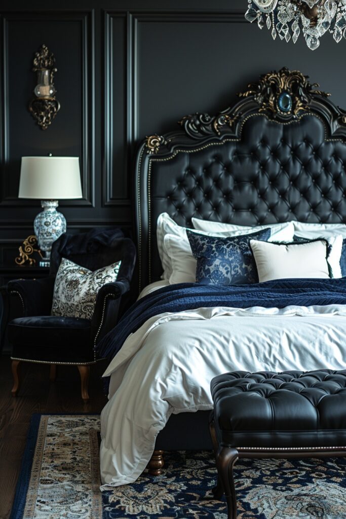 29 Glam Bedroom Decor Ideas for a Touch of Elegance 22 Upholstered Furniture for Glamorous Bedrooms