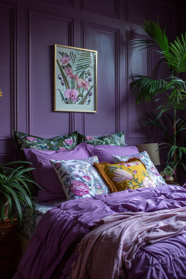 29 Purple Bedroom Ideas For A Cozy And Elegant Vibe