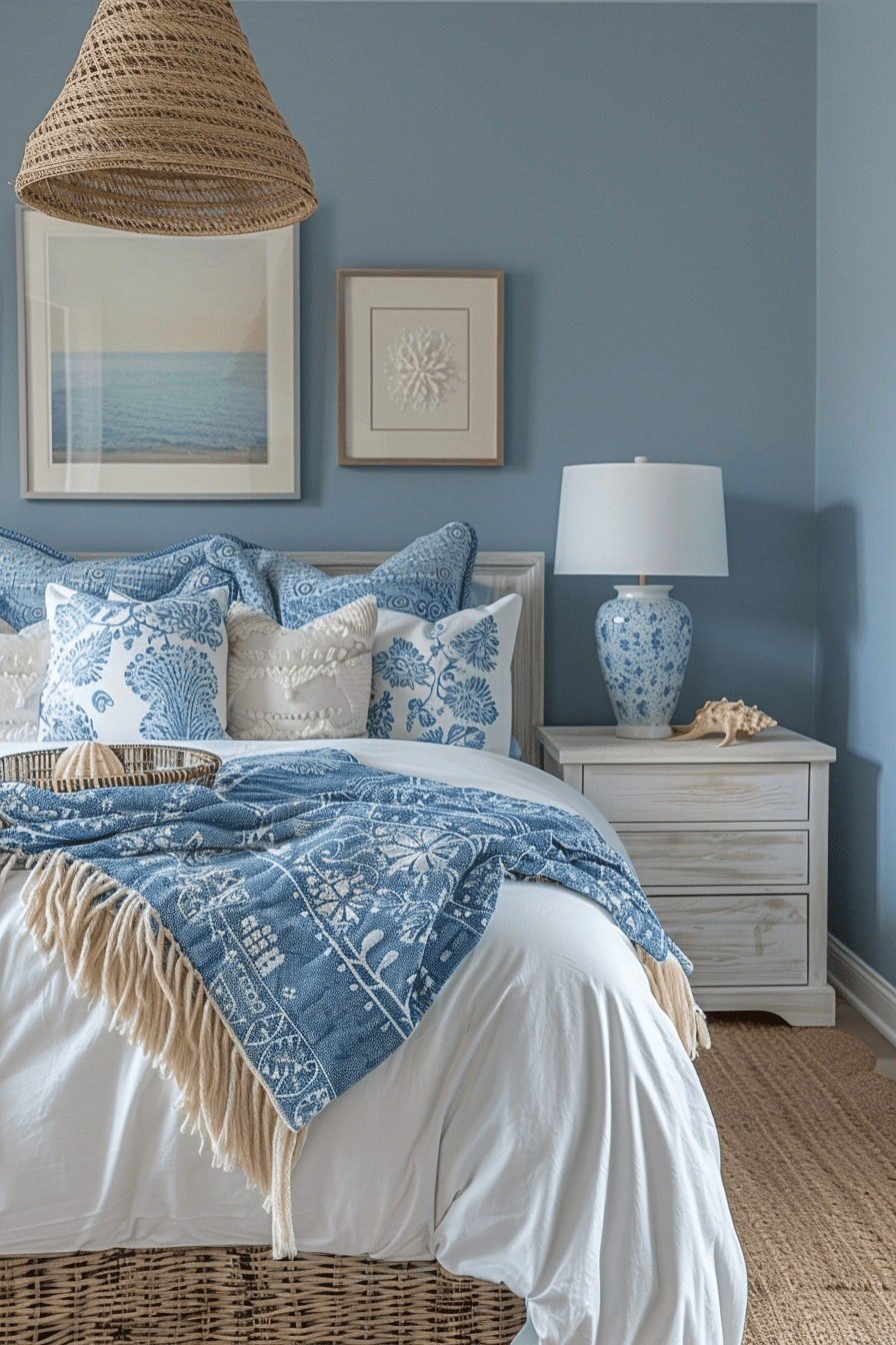 29 Enchanting Blue Boho Girls Bedroom Ideas: Craft A Magical And Cozy ...