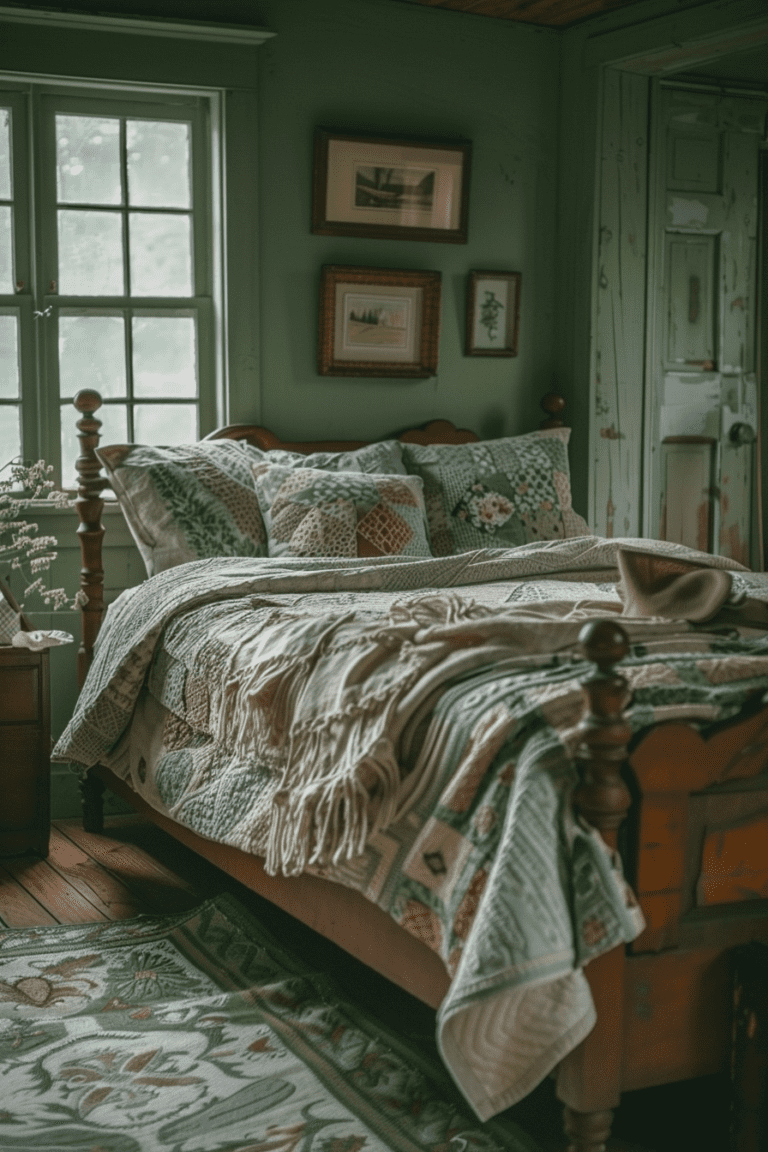 29 Sage Green Farmhouse Bedroom Ideas Embrace Tranquility And Rustic