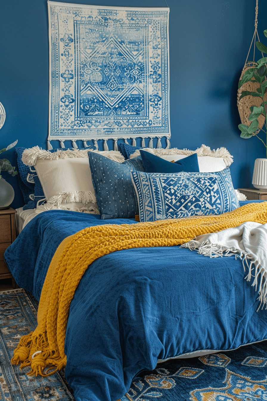 29 Enchanting Blue Boho Girls Bedroom Ideas: Craft A Magical And Cozy ...