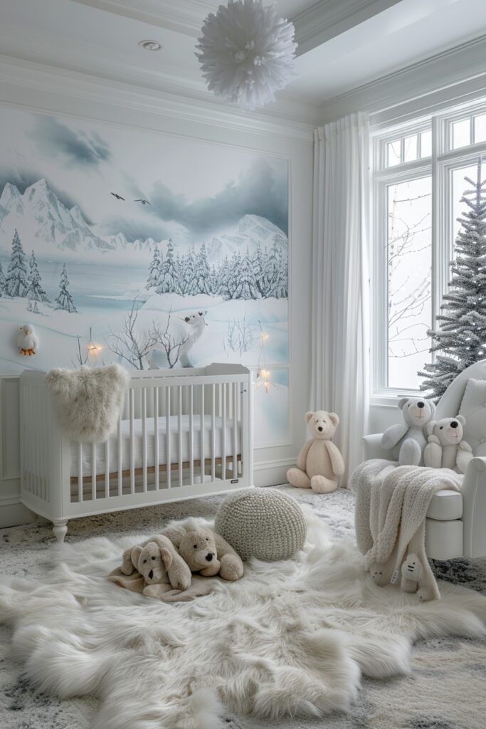 29 Nursery Room Ideas to Inspire Your Baby's First Space 15 Arctic Animal Nursery