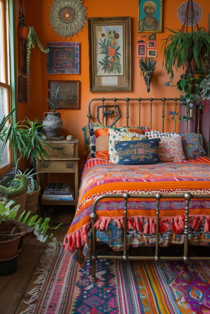29 Gypsy Boho Bedroom Ideas for a Whimsical Retreat 2 Artistic Gypsy Boho Escape