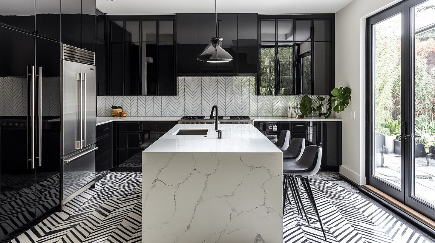 29 Black And White Modern Kitchen Ideas For A Stunning Interior