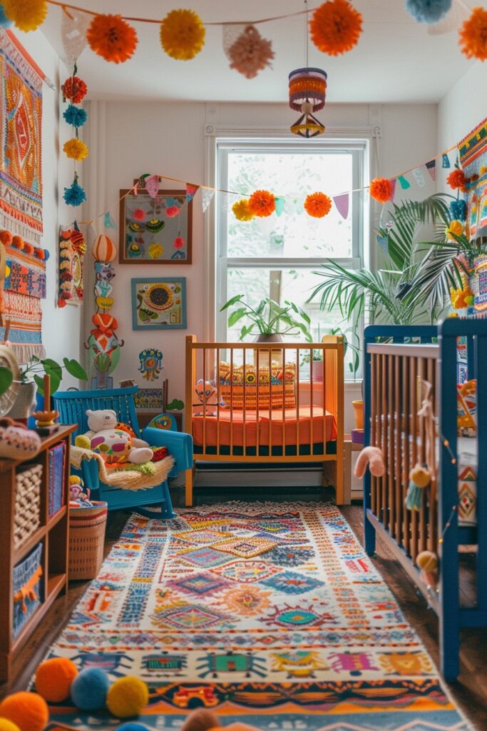 29 Boho Nursery Decor Ideas for a Beautiful and Serene Baby Room 27 Celebratory Boho Nursery Fest
