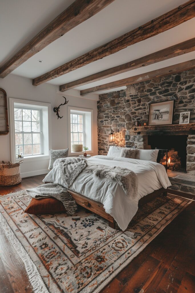 29 Bedroom Ideas for Couples to Personalize Your Space Together 11 Charming Rustic Romance Bedroom