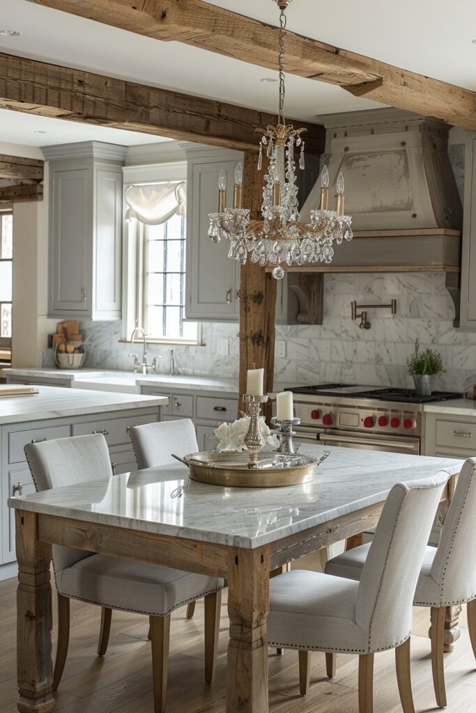 29 Modern Luxury Kitchen Ideas for a High-End Design 6 Chic Rustic Farmhouse Kitchens