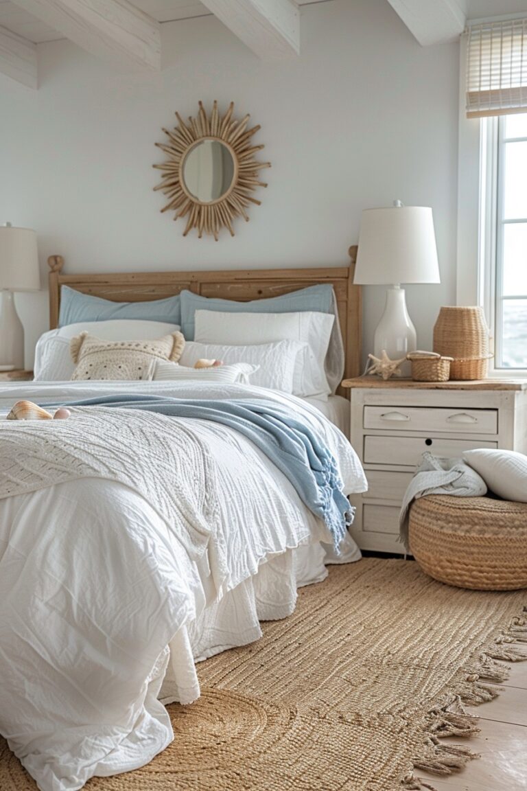 29 Beachy Boho Bedroom Ideas To Infuse Your Space With Coastal Charm