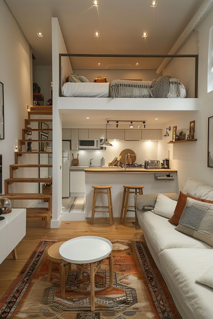29 Scandinavian Interior Ideas to Bring Nordic Charm to Any Room 24 Compact Scandinavian Living Space