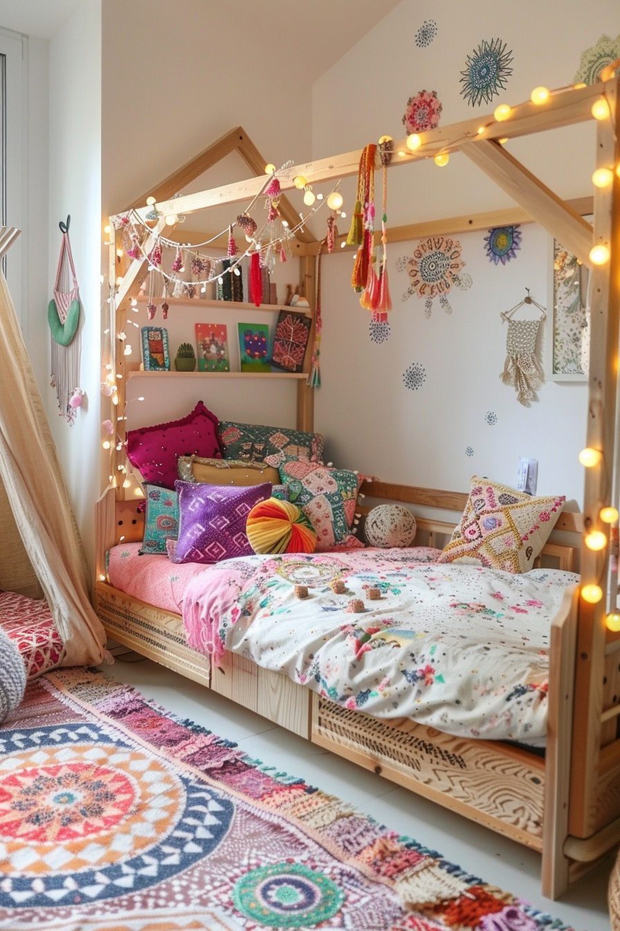 29 Boho Bedroom For Toddler Girl Ideas For A Playful And Stylish Space