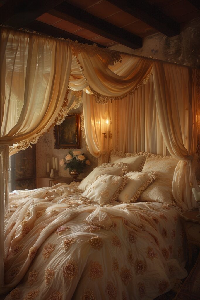 29 Bedroom Ideas for Couples to Personalize Your Space Together 4 Enchanted Canopy Bedroom