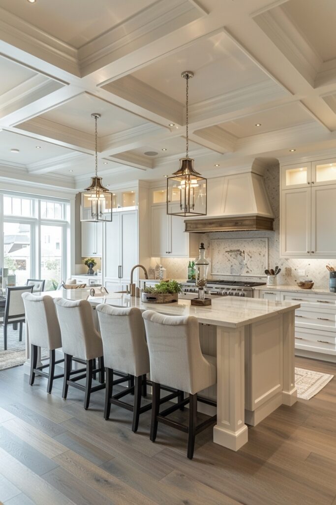 29 Modern Luxury Kitchen Ideas for a High-End Design 20 Expansive Open Plan Kitchens