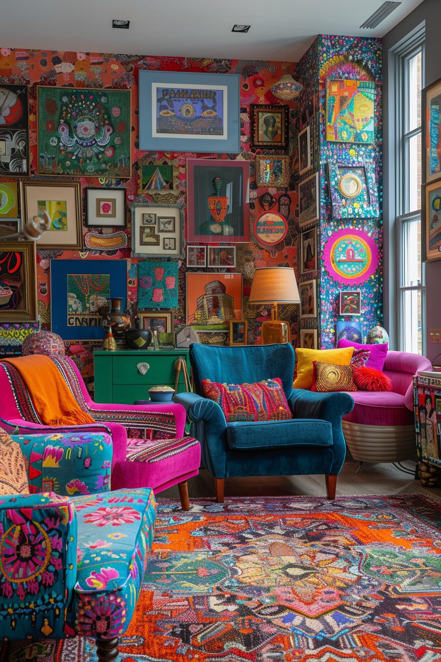 29 Boho Maximalist Living Room Ideas To Create An Artistic Retreat