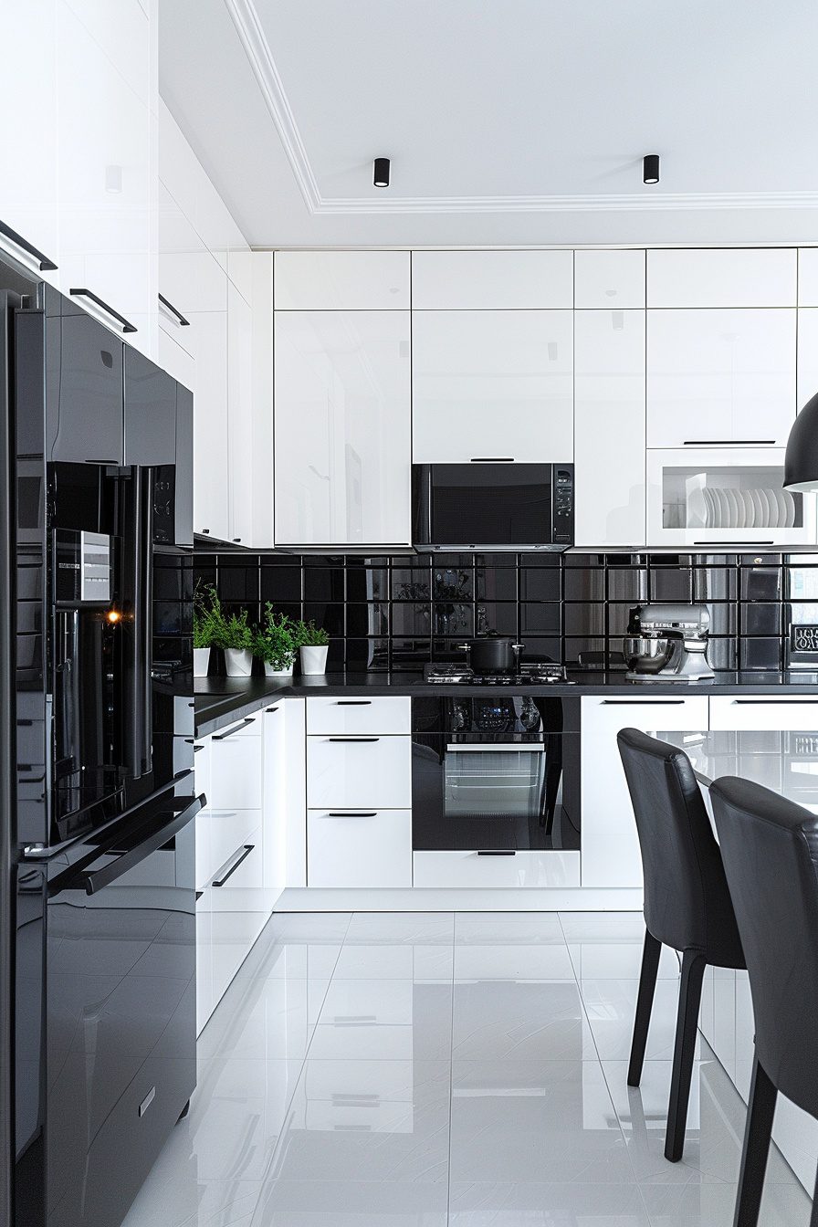 29 Black And White Modern Kitchen Ideas For A Stunning Interior