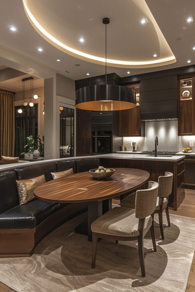 29 Modern Kitchen Ideas to Create a Gourmet Cooking Environment 14 Integrated Kitchen-Dining Areas
