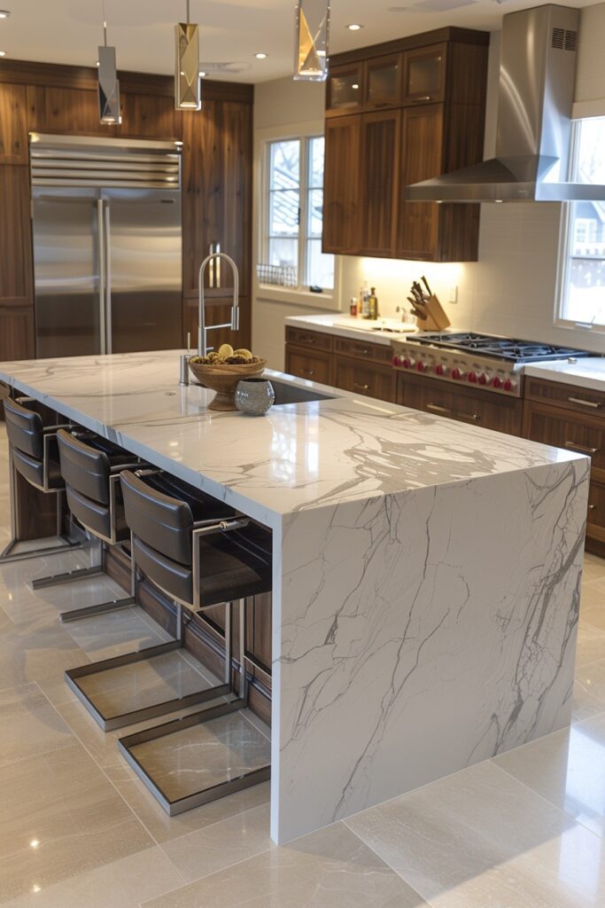 29 Modern Kitchen Ideas to Create a Gourmet Cooking Environment 21 Island-Centric Multi-Functional Kitchens