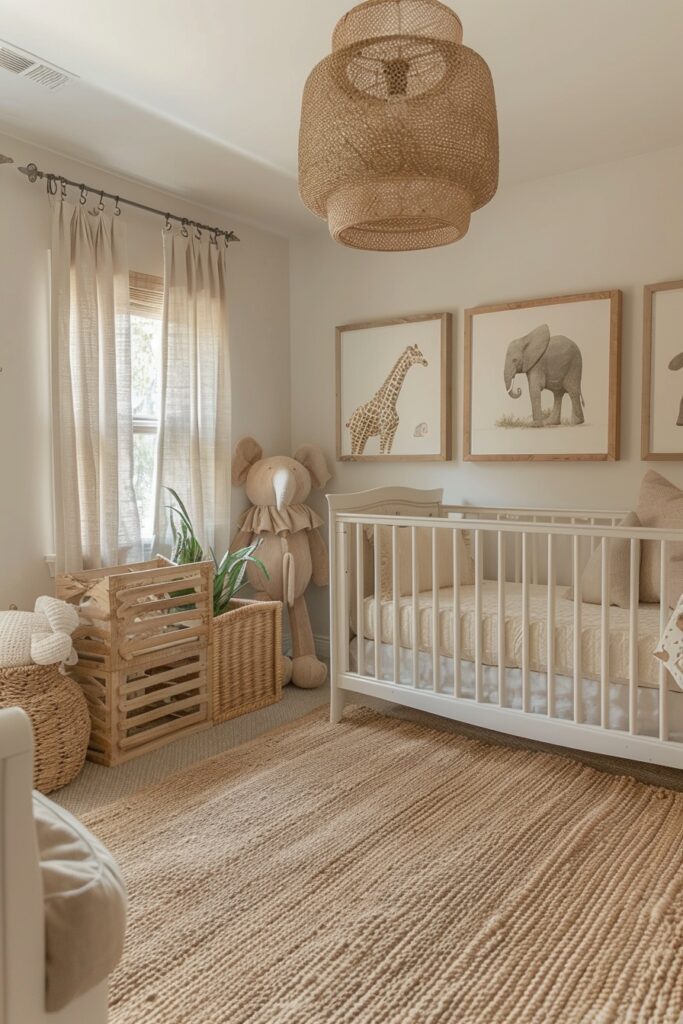 29 Nursery Room Ideas to Inspire Your Baby's First Space 8 Jungle Safari Nursery