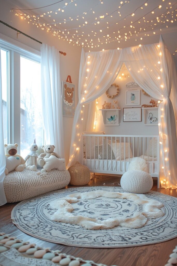 29 Boho Nursery Decor Ideas for a Beautiful and Serene Baby Room 7 Magical Boho Nursery Alcove