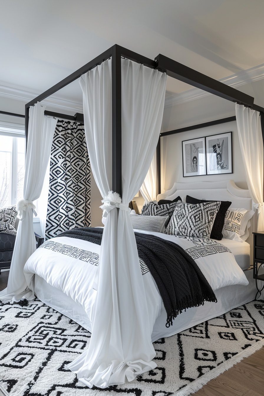 29 Canopy Bed With Curtains To Elevate Your Bedroom Decor — free download
