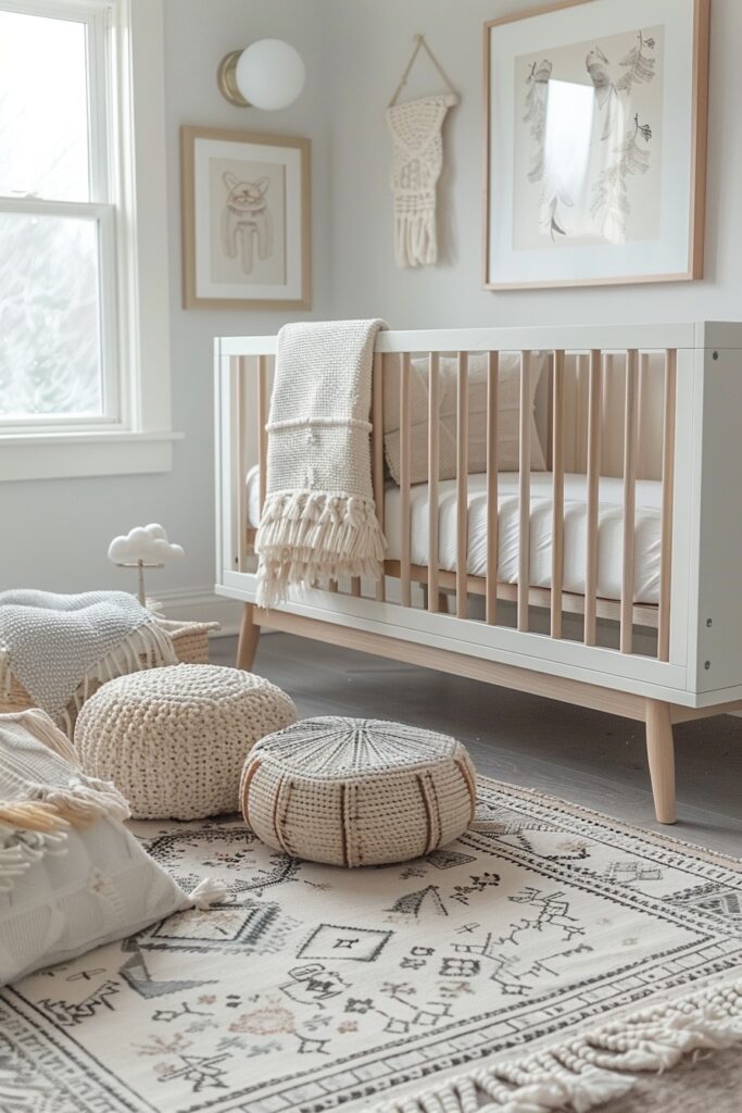 29 Boho Nursery Decor Ideas for a Beautiful and Serene Baby Room 2 Modern Boho Infant Haven