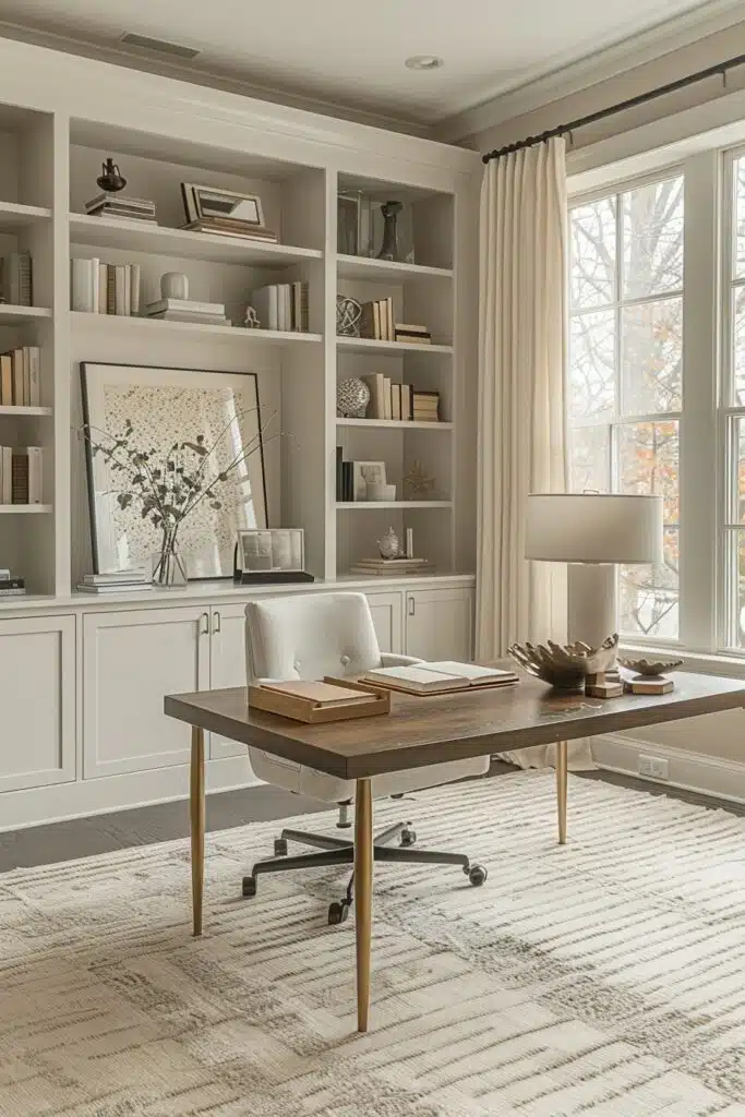29 Bonus Room Ideas to Transform Your Unused Area 1 Modern Office Sanctuary