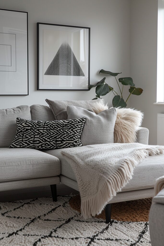 29 Scandinavian Interior Ideas to Bring Nordic Charm to Any Room 9 Monochrome Scandinavian Style