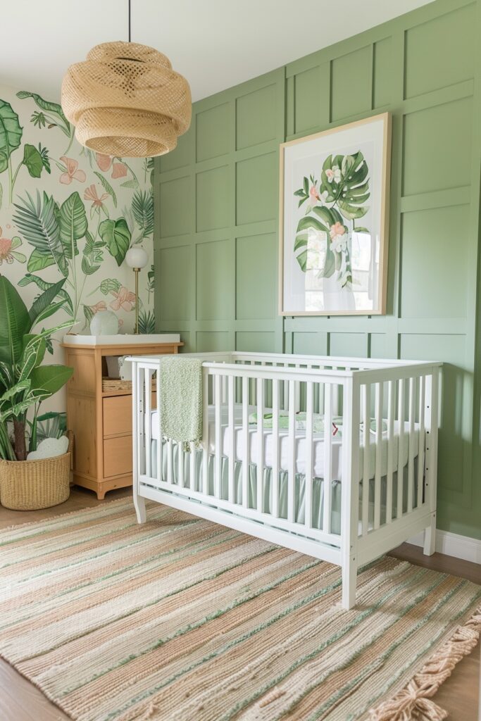 29 Boho Nursery Decor Ideas for a Beautiful and Serene Baby Room 12 Plant-Filled Boho Nursery Haven