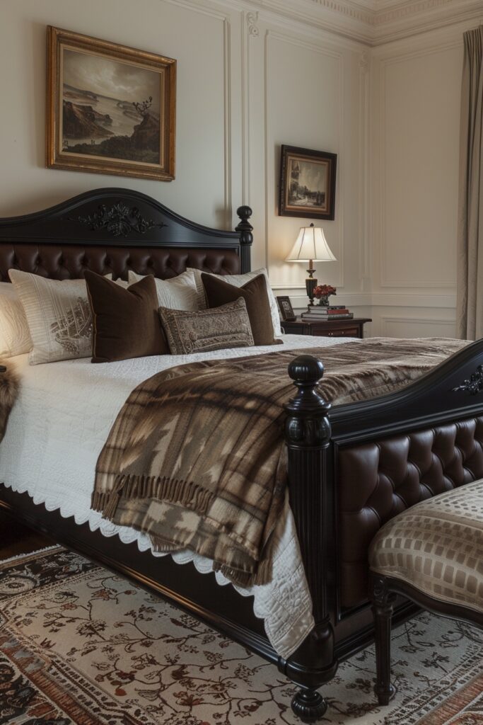 29 Bedroom Ideas for Couples to Personalize Your Space Together 14 Refined Artistic Bedroom