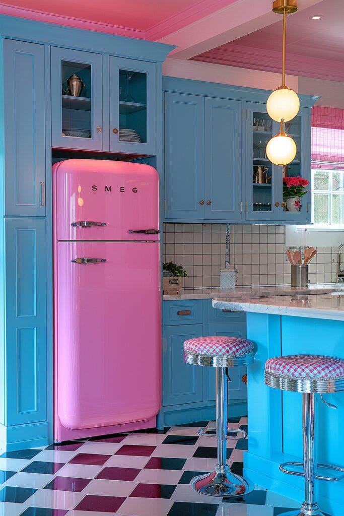 29 Modern Kitchen Ideas to Create a Gourmet Cooking Environment 11 Retro-Contemporary Kitchens
