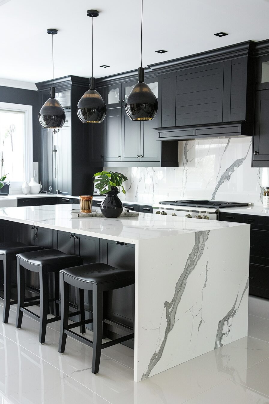 29 Black And White Modern Kitchen Ideas For A Stunning Interior