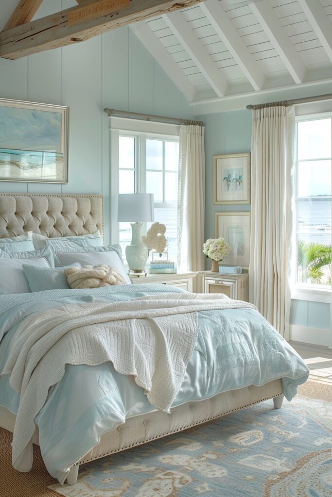 29 Bedroom Ideas for Couples to Personalize Your Space Together 6 Tranquil Coastal Bedroom
